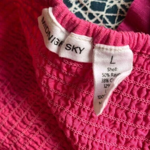 Pink Ruched Strap Crop Top Bustier Summer Festival Tank Sweetheart Neckline A3‎ - Picture 4 of 5